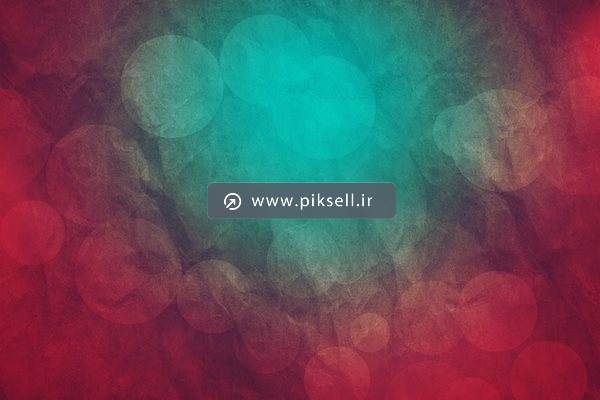 عکس با کیفیت از پس زمینه تار نور آبی وسط نور بنفش