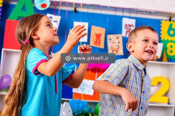 عکس با کیفیت از بچه ها در مهدکودک