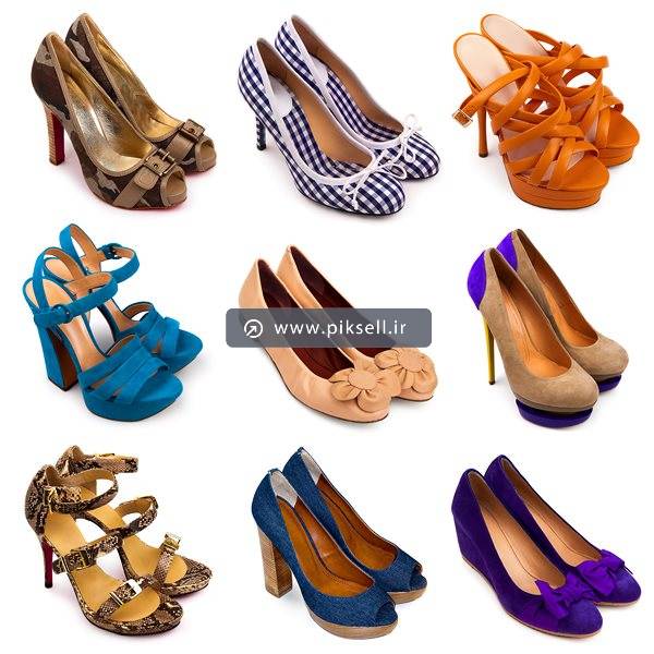 عکس با کیفیت از کفش های مجلسی دخترانه