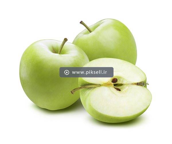 عکس با کیفیت از سیب سبز