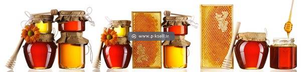 عکس با کیفیت از ظرف های عسل