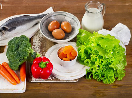 عکس با کیفیت از مجموعه غذاهای سالم