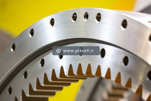 عکس با کیفیت از دیسک بلرینگ فلزی