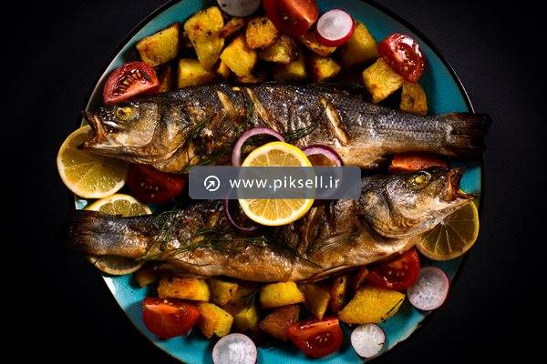 عکس با کیفیت از ماهی تنوری