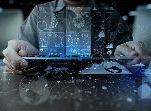 عکس با کیفیت از مدیریت داده ها و تکنولوژی دیجیتال