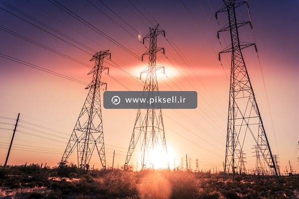 عکس با کیفیت از دکل های بلند برق