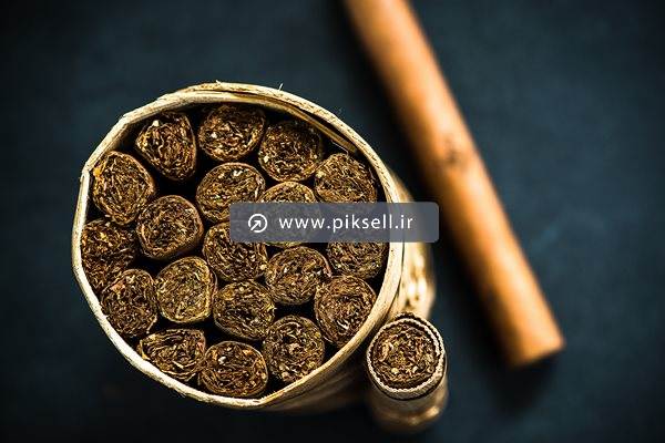 عکس با کیفیت از سیگارهای قدیمی