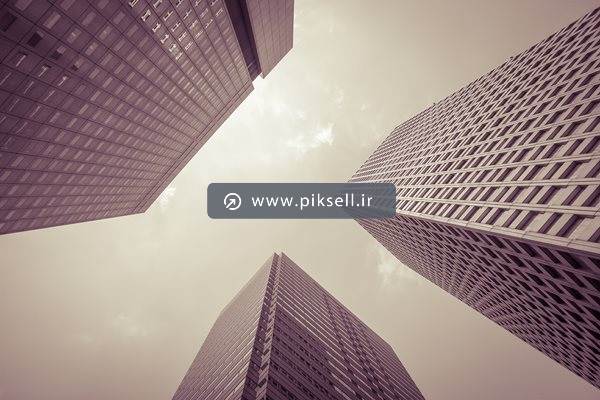 عکس با کیفیت از ساختمان ها در شهر