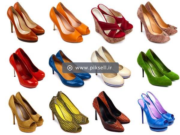 عکس با کیفیت از کفش های پاشنه بلند زنانه