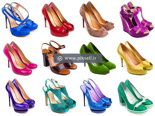 عکس با کیفیت از کفش های ده ثانتی