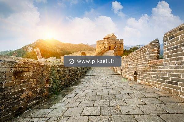عکس با کیفیت از دیوار چین