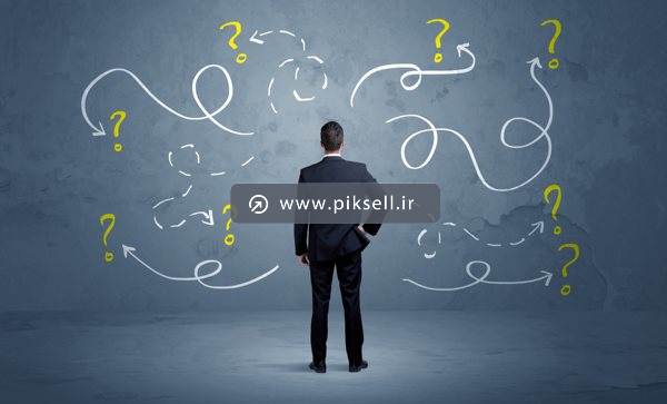 عکس با کیفیت از مرد و سوال ها
