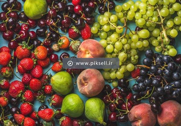 عکس با کیفیت از میوه های تابستانی