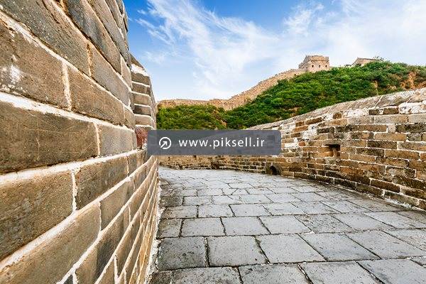 عکس با کیفیت از دیوار بزرگ چین و آجرچینی