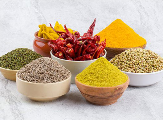 عکس با کیفیت از ادویه های هندی