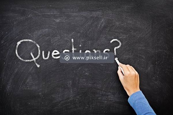 عکس با کیفیت از کلمه ی سوال به لاتین