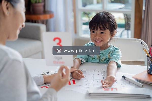 عکس با کیفیت از یادگیری اعداد در مهدکودک و دبستان