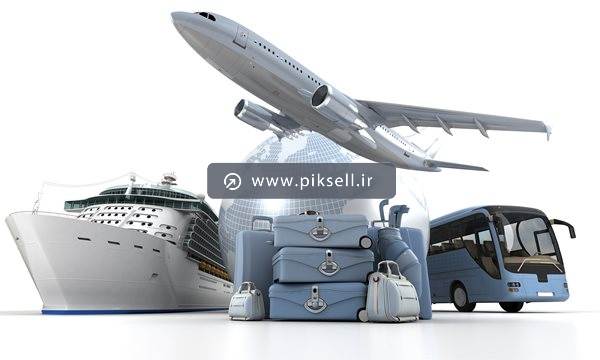 عکس با کیفیت از مسافرت خارج از کشور با هواپیما ، اتوبوس یا کشتی