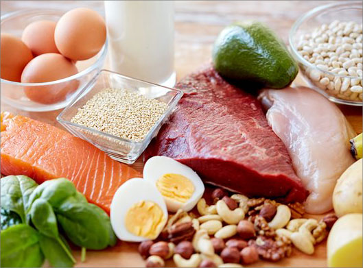 عکس با کیفیت از مواد غذایی مقوی