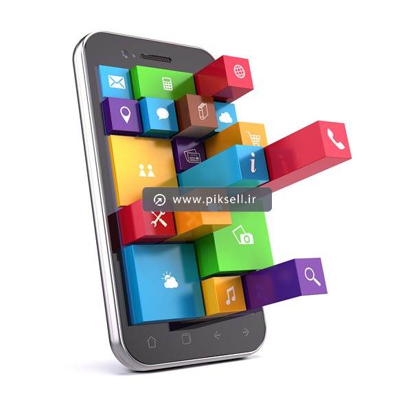 عکس با کیفیت از اپلیکیشن های موبایل بصورت سه بعدی