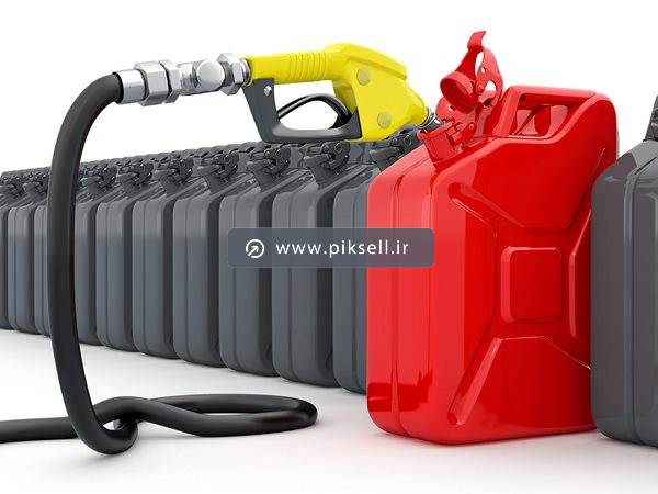 عکس با کیفیت از مخزن های سوخت گیری و نازل بنزین