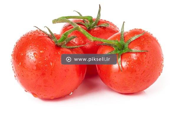 عکس با کیفیت از گوجه فرنگی های قرمز