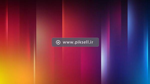 عکس با کیفیت از پس زمینه براق صورتی آبی رنگین کمانی
