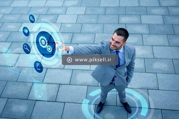 دانلود عکس با کیفیت از تکنولوژی لمسی در فضا