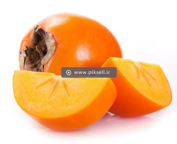 دانلود عکس با کیفیت از خرمالوی نارنجی با فرمت jpg