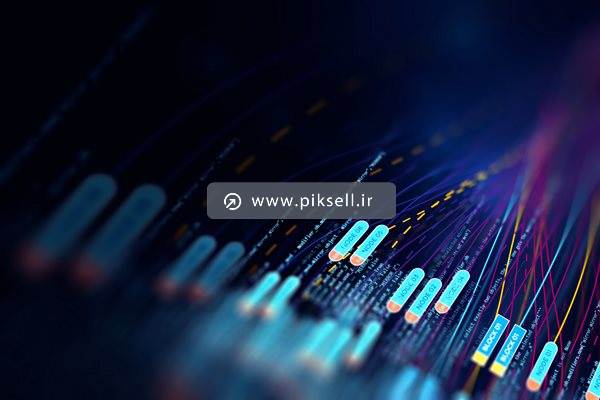 تصویر با کیفیت از بکگراند بلاکچین و بلاک و نود