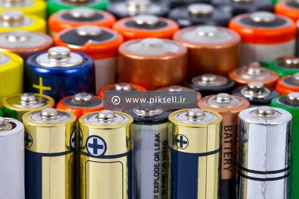 عکس با کیفیت از انواع باطری قلمی با فرمت jpg