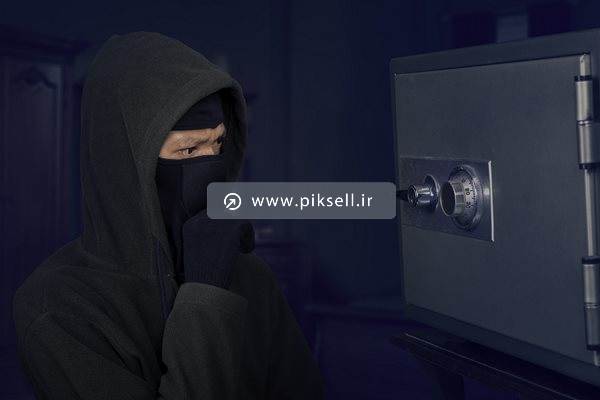 تصویر با کیفیت از دزد و سارق گاوصندوق