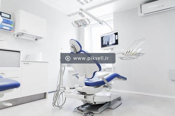 عکس با کیفیت از یونیت دندانپزشکی و مطب