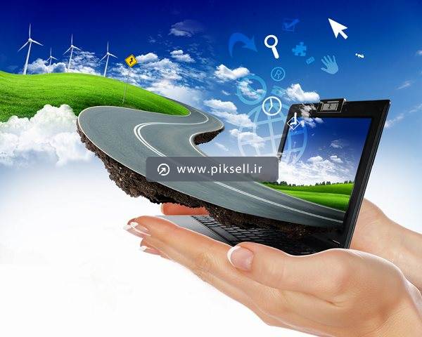 عکس با کیفیت از جاده طبیعت گردی و ورود به لپ تاپ