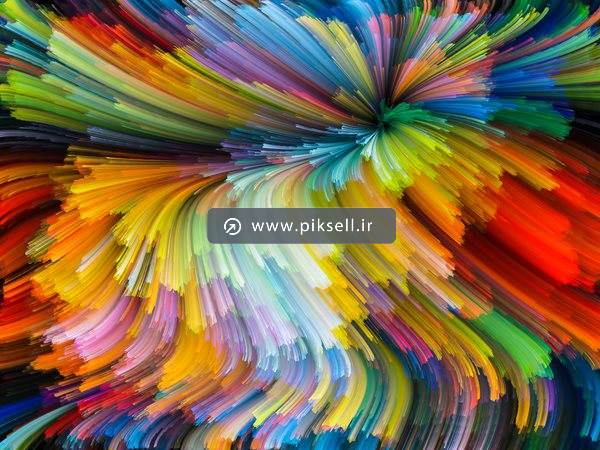 دانلود تصویر بکگراند از امواج رنگی با فرمت jpg
