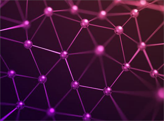 عکس با کیفیت از بکگراند بنفش با طرح شبکه و مش