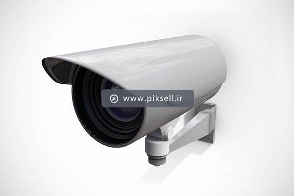 دانلود عکس با کیفیت از طرح سه بعدی دوربین مداربسته