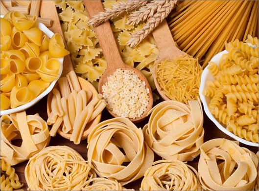 عکس با کیفیت از انواع پاستا و ماکارونی در شکل های مختلف