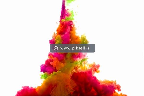 تصویر با کیفیت از پس زمینه ابر و بادی دودی رنگی