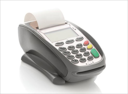 دانلود عکس با کیفیت از دستگاه کارتخوان با بکگراندسفید