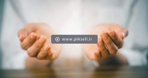 عکس با کیفیت از دست های رو به دعا و قونت